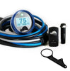 Razorback 3.2 Belt Temp Gauge/Left Side Mount For 2020-2025 Can-Am Maverick X3 Base - Blue