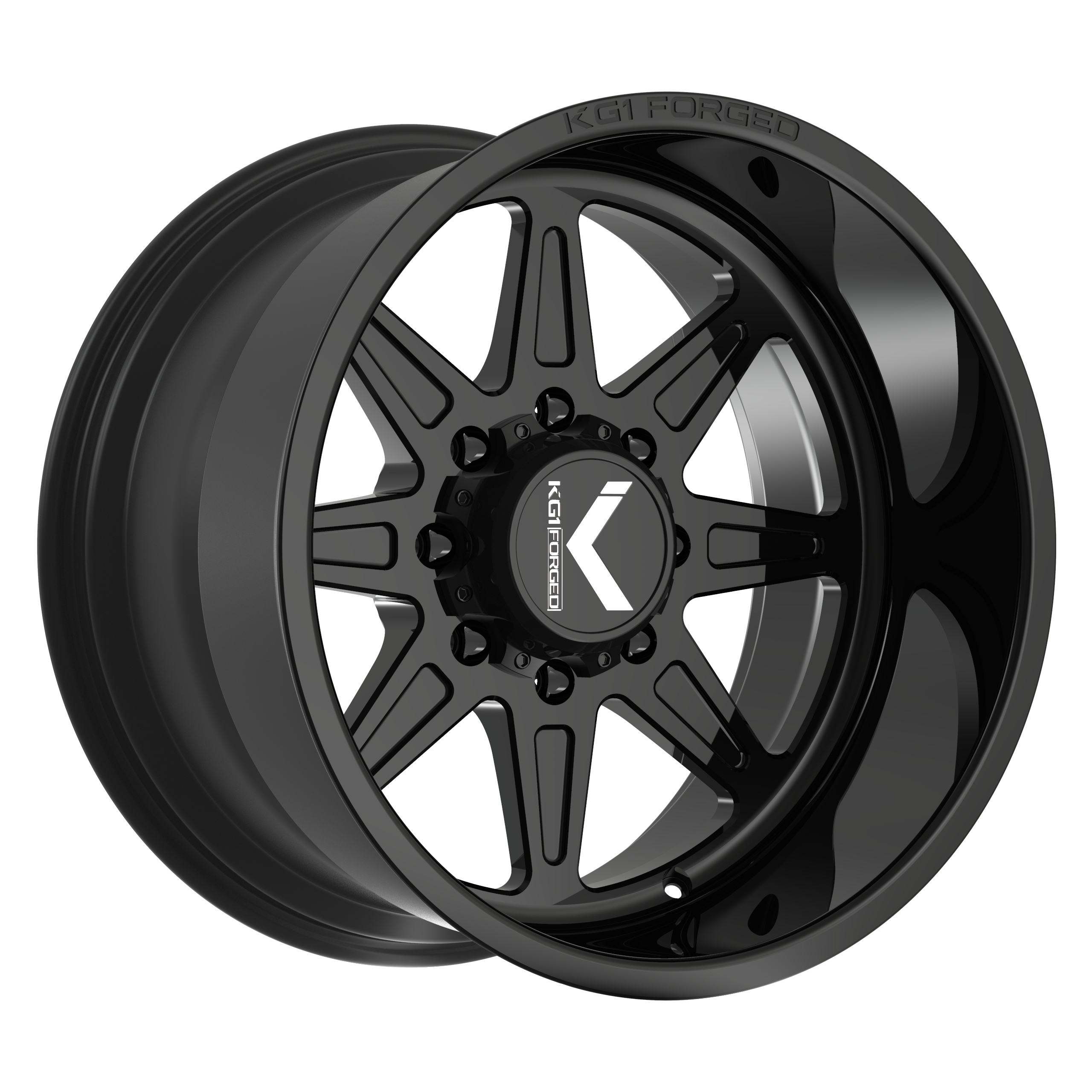 KG1 Forged Vamp (KT) Gloss Black 22X12
