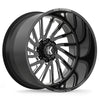 KG1 Forged Vile (8 Lug) Gloss Black Milled 26X16