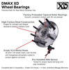 DMAX XD Wheel Bearing, 2011-2019 LML/L5P Single Rear Wheel
