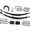 Zone Offroad 4 Inch Leaf Spring Lift Kit with FOX Shocks For 1977-1987 Chevy/GMC K20/K2500 4WD 3/4 Ton Truck/SUV
