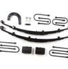 Zone Offroad 4 Inch Leaf Spring Lift Kit with Nitro Shocks For 1977-1987 Chevy/GMC K20/K2500 4WD 3/4 Ton Truck/SUV