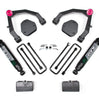 Zone Offroad 3.5 Inch Lift Kit with Nitro Shocks and Upper Control Arms For 2007-2013 Chevrolet/GMC Sierra/Silverado 1500 2WD Trucks