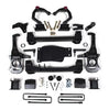 Zone Offroad 4 Inch Lift Kit with Nitro Shocks For 2019-2024 GMC/Chevrolet Silverado 1500/Sierra 1500 AT4/Trail Boss