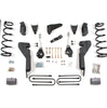 Zone Offroad 4 Inch Lift Kit with FOX Shocks For 2006-2007 Dodge Ram 2500 Power Wagon 5.7L HEMI 4WD