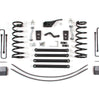 Zone Offroad 5 Inch Coil Spring Lift Kit with Nitro Shocks For 2001 Dodge/Ram 1500 4WD