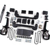 Zone Offroad 4 Inch Lift Kit with FOX Shocks and Strut Spacers For 2006-2008 Dodge Ram 1500 4WD