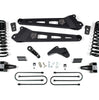 Zone Offroad 6.5 Inch Radius Arm Lift Kit with FOX Shocks For 2013-2018 Ram 3500 6.7L