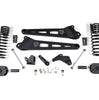 Zone Offroad 4 Inch Radius Arm Lift Kit with Nitro Shocks For 2014-2018 Ram 2500 6.4L 4WD w/o Rear Air Suspension