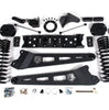 Zone Offroad 4.5 Inch Radius Arm Lift Kit with Nitro Shocks For 2019-2022 Ram 2500 4WD 6.7L Cummins