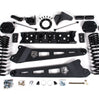 Zone Offroad 4 Inch Radius Arm Lift Kit with Nitro Shocks For 2019-2026 Ram 2500 6.4L 4WD