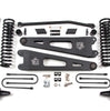 Zone Offroad 4 Inch Lift Kit with Nitro Shocks For 2008-2010 Ford F-250/F-350 6.4L 4WD