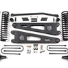 Zone Offroad 4 Inch Lift Kit with Nitro Shocks For 2008-2010 Ford F-250/F-350 6.4L 4WD