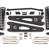 Zone Offroad 4 Inch Radius Arm Lift Kit w/FOX Shocks For 2011-2016 Ford F-250/F-350 6.2L 4WD No Overload