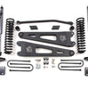 Zone Offroad 4 Inch Lift Kit with FOX Shocks and Radius Arms For 2011-2016 Ford F-250/F-350 Super Duty 4WD 6.7L Powerstroke Diesel