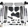 Zone Offroad 4 Inch Lift Kit with FOX Shocks For 2017-2019 Ford F-250/F-350 6.7L 4WD w/o Rear Factory Overload