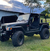 Zone Offroad 4 Inch Coil Spring Lift Kit with Nitro Shocks For 2003-2006 Jeep Wrangler TJ 4WD