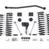 Zone Offroad 4 Inch Lift Kit with Nitro Shocks For 2007-2011 Jeep Wrangler JK 4WD 4-Door