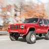 Zone Offroad 4.5 Inch Lift Kit with FOX Shocks For 1984-2001 Jeep Cherokee XJ with Dana 35 Axle