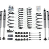 Zone Offroad 4.25 Inch Combo Lift Kit with Fox Shocks and Front Sway Bar Links For 1997-2006 Jeep Wrangler TJ