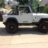 Zone Offroad 2 Inch Leaf Spring Lift Kit with Nitro Shocks For 1987–1995 Jeep Wrangler 4WD