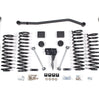 Zone Offroad 4 Inch Lift Kit with Nitro Shocks For 2012-2018 Jeep Wrangler JK 3.6L 4WD 4 Door