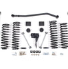 Zone Offroad 4 Inch Lift Kit with Nitro Shocks For 2012-2018 Jeep Wrangler JK 3.6L 4WD 4 Door