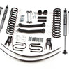Zone Offroad 4.5 Inch Lift Kit with FOX Shocks For 1984-2001 Jeep Cherokee XJ with Chrysler 8.25 Rear Axle