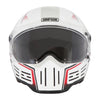 Simpson Motorcycle M30 Bandit Helmet - Lifter White - 2X-Large - DOT/ECE 22.06 - view 2
