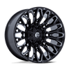 (4) 20x10 Fuel Strike Black Milled Wheels 8X170 -18MM Offset For 1999-2027 Ford F-250/F-350 SRW