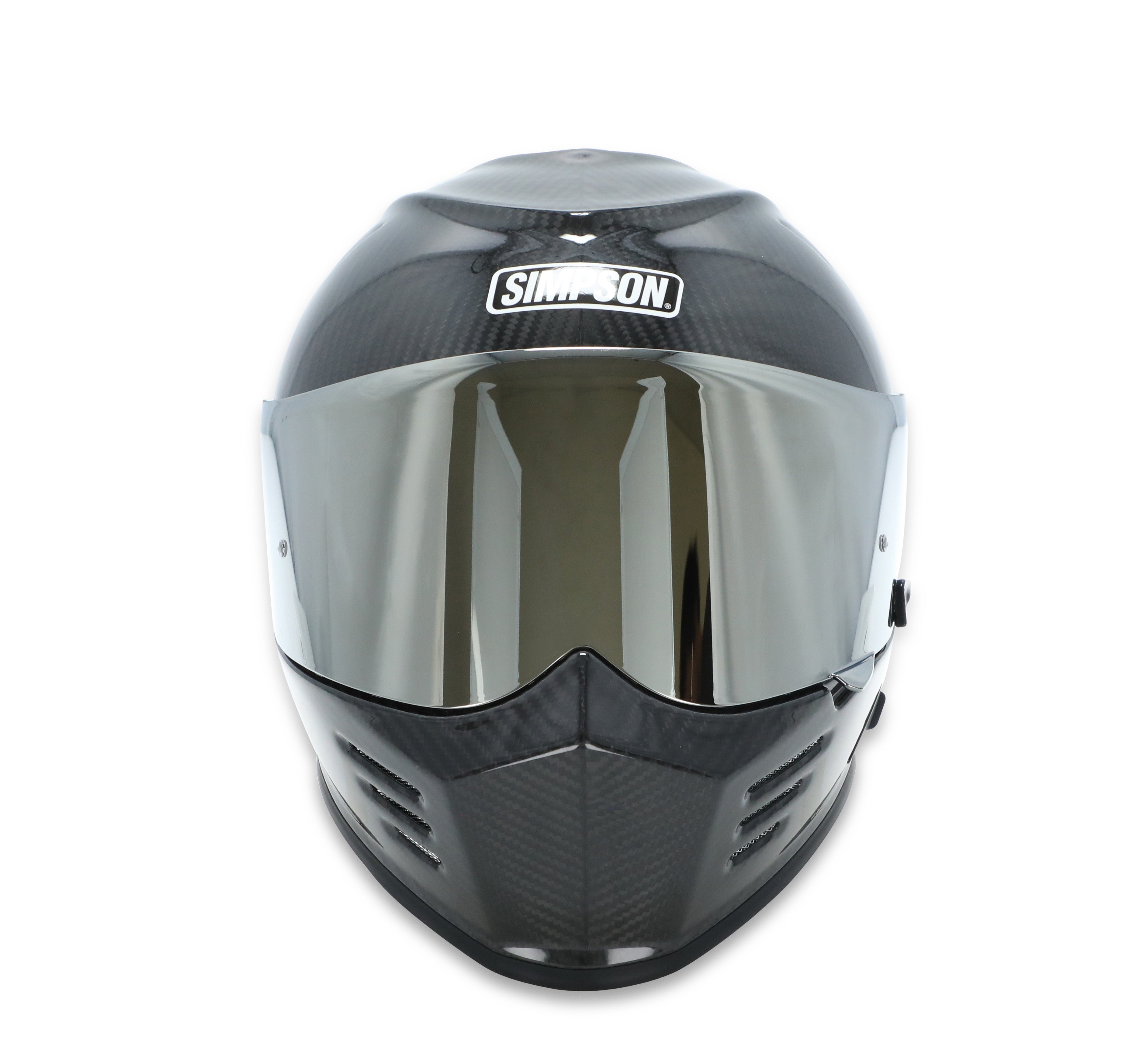 Simpson Motorcycle Ghost Bandit Helmet - Carbon Fiber - 2X-Large - DOT/ECE 22.05