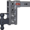 Gen-Y Mega Duty 9in Drop Hitch 32K Dual-Ball w/ Pintle Lock For 3in Receiver