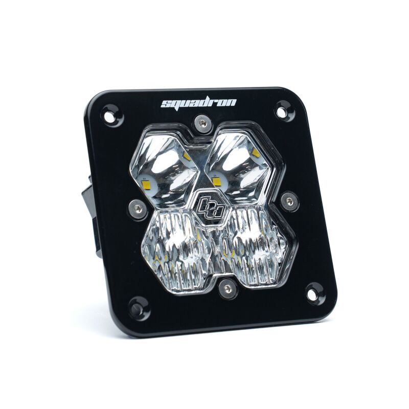 Baja Designs Squadron 2.0 Sport Clear Driving/Combo Flush Mount LED Light Pod - Universal