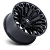 (4) 20x10 Fuel Strike Black Milled Wheels 8X170 -18MM Offset For 1999-2027 Ford F-250/F-350 SRW