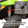 SuperATV Arctic Cat Wildcat Trail Frame Stiffener PGH-5-40-FS-02