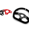 Assault Industries Suede Ballistic "D" UTV Steering Wheel
