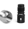 Perrin 2020+ Subaru Outback/Ascent (w/CVT) SS Barrel Shift Knob - 1.85in. / Brushed Finish