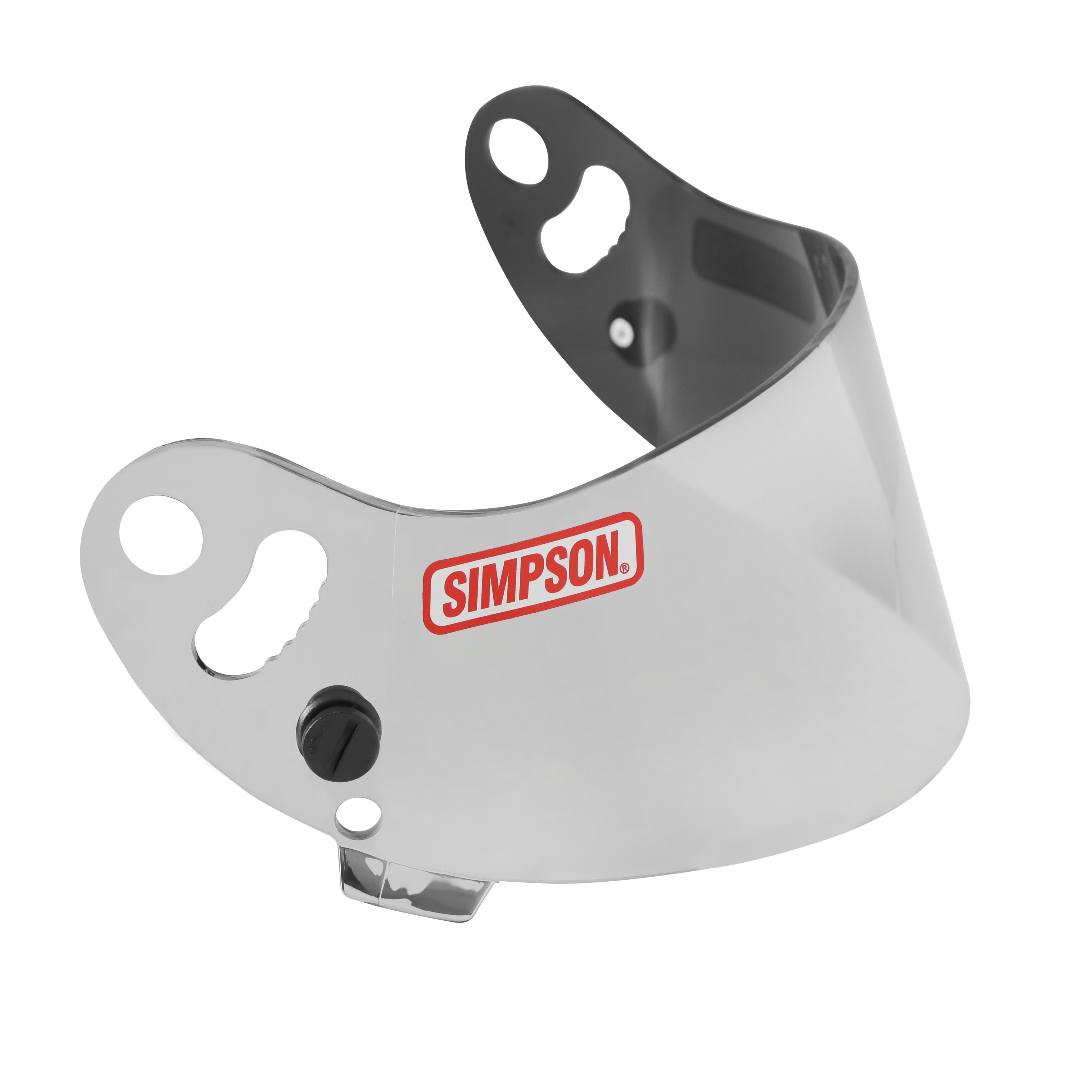 Simpson Racing Devil Ray Visor Silver Mirror
