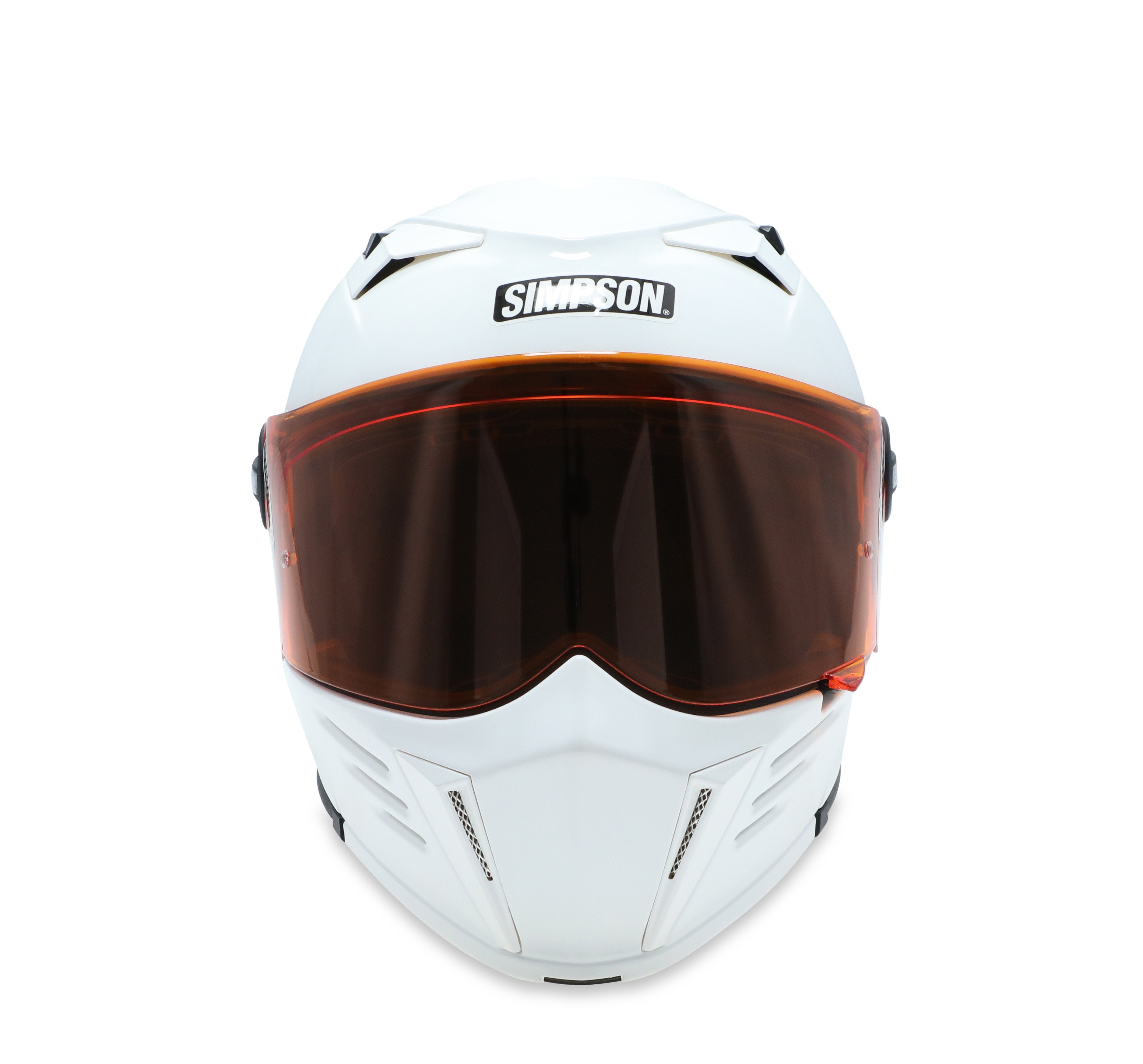 Simpson Motorcycle Mod Bandit White Modular Motorcycle Helmet XXL DOT ECE