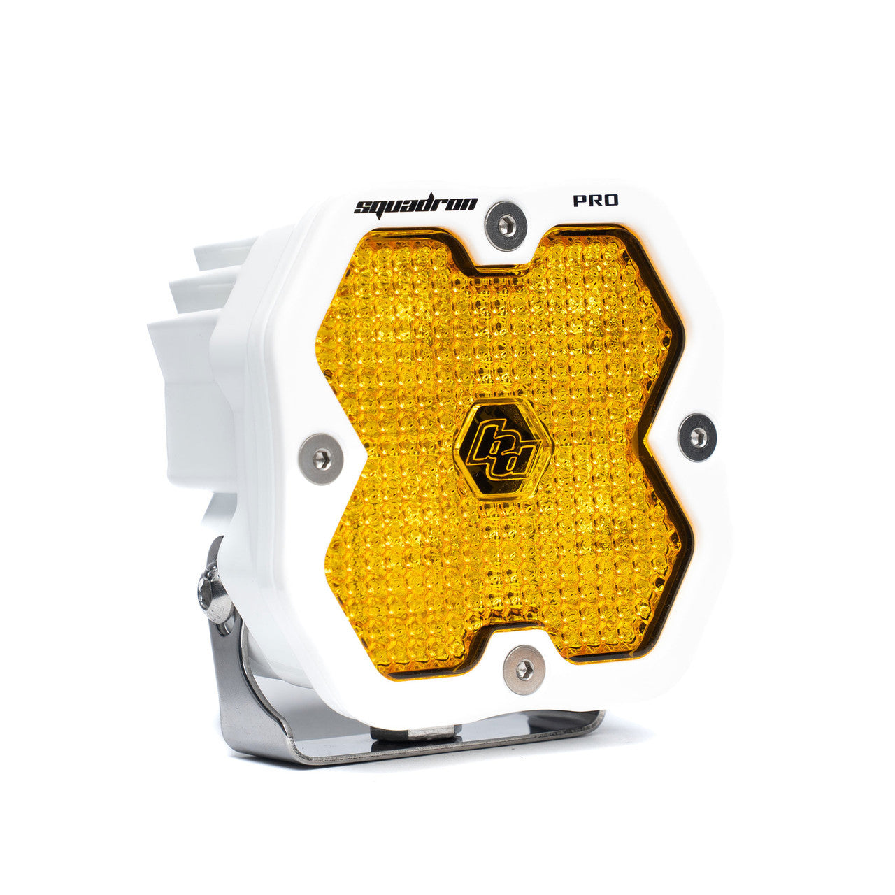 Baja Designs Squadron 2.0 Pro Amber Work/Scene LED Light Pod White Housing