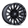 (4) 20x10 Fuel Strike Black Milled Wheels 8X170 -18MM Offset For 1999-2027 Ford F-250/F-350 SRW