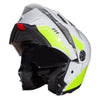 Simpson Motorcycle Journey Bandit Helmet - Yellow/White - Large - DOT/ECE 22.06 - view 4
