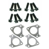 Rudy's 12PT Uppipe Bolt Set W/ Gaskets For 01-16 6.6L LB7 LLY LBZ LMM LML Diesel