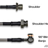 SuperATV Braided Brake Lines with Fittings