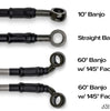 SuperATV Braided Brake Lines with Fittings