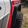 Bushwacker 10104-07 Black Jeep Flat Style Textured Finish Rear Fender Flares for 2020-2022 Jeep Gladiator