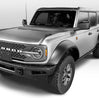 Bushwacker 20961-02 Black Extend-A-Fender Style Smooth Finish 4-Piece Fender Flare Set for 2021-2026 Ford Bronco, 4-Dr