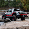Bushwacker 10928-07 Black Jeep Flat Style Textured Finish 4-Piece Fender Flare Set for 2020-2023 Jeep Gladiator Launch Edition