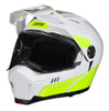 Simpson Motorcycle Journey Bandit Helmet - Yellow/White - Large - DOT/ECE 22.06