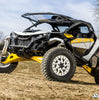 SuperATV Can-Am Maverick R Scratch-Resistant Flip Windshield
